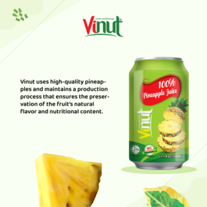 Best Selling 330ml Pure Pineapple Juice Ready to <b>Ship</b> Made with Real Ingredients OEM ODM from Vietnam Factory - Product Image 4