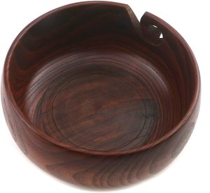 Bol à laine en bois de luxe, écologique, pour le tricot |   Organisateur de rangement portable pour fils à crocheter, le meilleur cadeau pour les artisans - Product Image 4