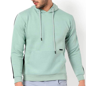 Custom Plus Size Men's Light Weight Winter Fleece Hoodies Comfortable 3D Printed Pattern OEM Plain Dyed with Hooded Collar - Product Image 5