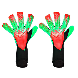 ถุงมือผู้รักษาประตูยางแบบเต็มนิ้วกันลื่นระบายอากาศออกแบบได้ตามต้องการ - Product Image 3