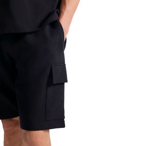 Black Gold Men Polo <b>Set</b> Short Sleeve Collared Shirt Cargo Shorts Casual Sports Outfit men polo shirts and Cargo shorts - Product Image 4