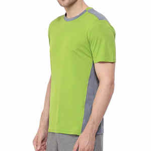T-shirt à manches courtes pour homme de haute qualité avec logo personnalisé, fourniture directe d'usine, coutures durables, coton doux au toucher, service OEM - Product Image 2