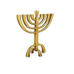 Magnifique Chandelier Arbre de Vie en Laiton et Argent Massif, Porte-Bougie Vintage Plaqué Argent pour Cadeau - Product Image 3