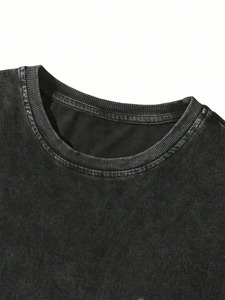 Vêtements d'extérieur en ligne en promotion – T-shirt homme coupe classique 100 % coton respirant séchage rapide, faible MOQ, approvisionnement direct usine, OEM - Product Image 3