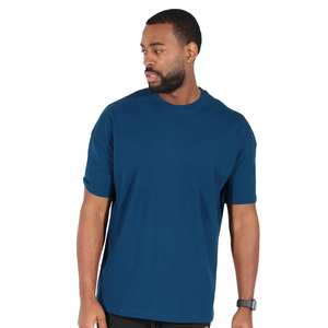 T-shirt en coton surdimensionné pour homme, tendance et respirant, idéal pour le streetwear, les activités de plein air et l'usage quotidien - Product Image 6