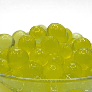 Bolas de Jugo de Manzana Verde Explosivas (Popping Boba) para Mixología Creativa en Bares, Materiales para Bebidas Frías y Cócteles - Product Image 3