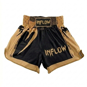 Shorts de Muay Thai MMA unisexes personnalisés, shorts d'entraînement d'arts martiaux, 100% polyester, vêtements d'arts martiaux - Product Image 4