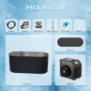 Baño de Hielo para Talasoterapia 3C 316SS Ovalado con LED, WiFi Inteligente, Enfriador CE, DDP Francia, Terapia de Contraste, Par de Saunas - Product Image 6