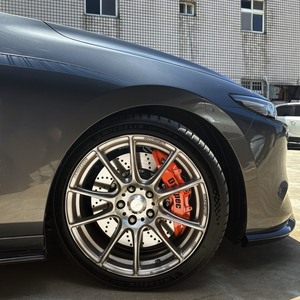 ชุดเบรก D1SPEC S-RS B6 จานเบรกแบบลอยตัวขนาด 380 มม. สำหรับรถยนต์มาสด้า 3 และฟอร์ด โฟกัส แฮทช์แบค ระบบเบรกสมรรถนะสูงแบบฟอร์จ 6 ลูกสูบขนาดใหญ่ - Product Image 3