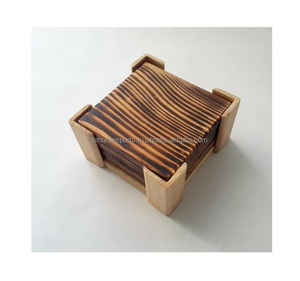 Premium Quality Wood Coaster Premium Style Quality Wedding <b>Table</b> Decorative Wooden Coaster for Drinks at Affordable Price - Product Image 5