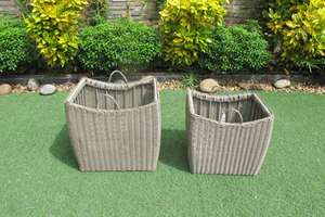 Ensemble de paniers de rangement tissés durables ECO NEST pour les espaces de vie en plein air - Product Image 2