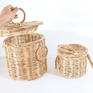 Superior quality jewelry box in sustainable rattan <b>cheap</b> price handcrafted <b>boxes</b> custom many design - Product Image 5