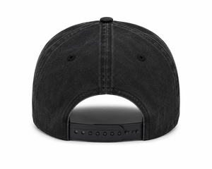 Casquette Trucker en Denim Noir Délavé 5 Panneaux Réglable avec Logo Brodé Personnalisé Unisexe Tissu Standard Toutes Saisons pour l'Extérieur - Product Image 4