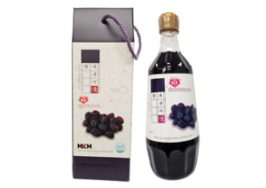 Jarabe de Frambuesa Negra MKM 700ml, Ingrediente para Bebidas, Corea - Product Image 3