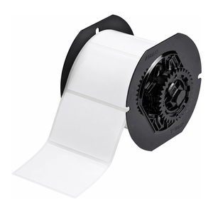 Étiquettes en PET blanches Brady B33, adhésif permanent, durables et imperméables pour l'identification des actifs et des câbles - Product Image 1