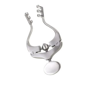 Retractor Autoestático Premium Jansen - Espaciador de Heridas Autoestático Jansen Reutilizable de Acero Inoxidable para Mastoides y Sitios Pequeños - Product Image 1