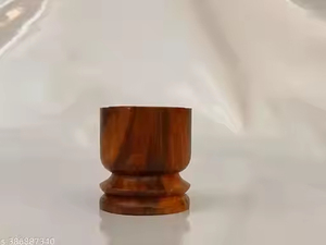 ArtisanVibe - Quemador de Incienso de Madera de Sándalo a Rayas de Lujo, Hecho a Mano, Religioso, Ecológico, Duradero - Product Image 2