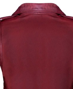 Veste de motard en cuir véritable de qualité supérieure pour homme, style vintage, service d'échantillons OEM ODM disponible - Product Image 5