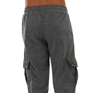 Customized <b>Men</b> <b>Cargo</b> Trousers Drawstring Waist Multi Pocket <b>Cuffed</b> Jogger <b>Pants</b> Casual Streetwear OEM Garment Factories Supplier - Product Image 4