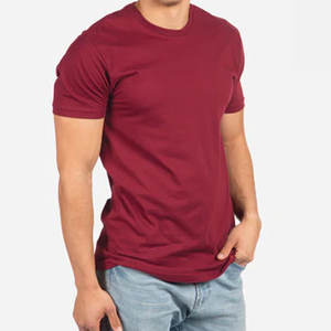 T-shirts en daim à col rond pour hommes - Product Image 6