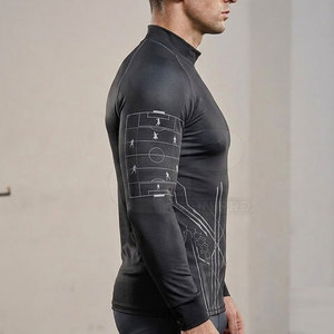 Premium Athletic <b>Compression</b> <b>Shirt</b> <b>For</b> Football And Training Tight Fit Design Enhances Muscle Support And Movement Efficiency - Product Image 5