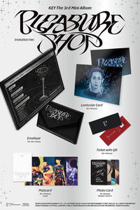 SHINEE KEY - [ PLEASURE SHOP ] 3ème mini-album (Version INVITATION) Album KPOP le plus vendu en Corée - Product Image 4