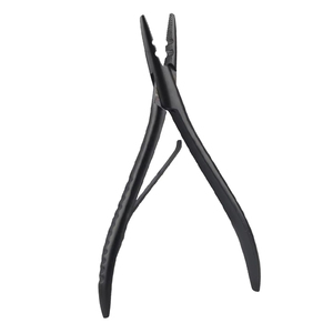 Pinzas de Acero Inoxidable para Extensiones de Cabello, Diseño Profesional Personalizado, Revestimiento Multicolor, Herramientas para Extensiones de Cabello en Venta - Product Image 1