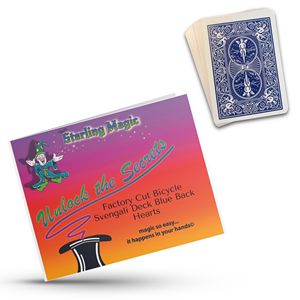 Carte Svengali Tagliate in Fabbrica per Bicycle Deck: Scegli la Tua Carta Fortunata e il Colore per Trucchi di Magia - Product Image 2