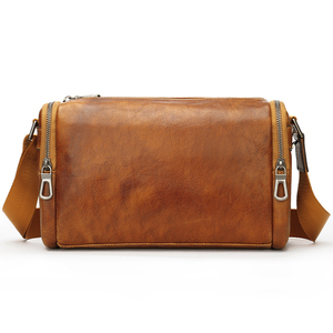 Sac messager classique en toile noire, sangle réglable, fermeture à boucle, unisexe, utilisation au bureau, toutes saisons, couleur unie - Product Image 3