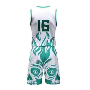 Uniforme de Baloncesto Personalizado para Hombre al Por Mayor a Precio Económico, Talla Grande, Secado Rápido, Transpirable, Ropa Deportiva OEM Hecha a Medida - Product Image 3
