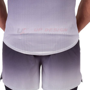 Camiseta Deportiva para Gimnasio, Cuello Redondo, Manga Corta, Talla Grande, Transpirable, de Alta Calidad, Gran Venta - Product Image 6
