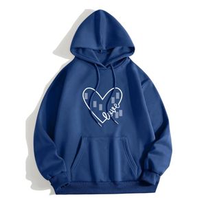 Sudadera con Capucha para Mujer, Talla Grande, de Alta Calidad, Transpirable, de Algodón, Informal, para Invierno, Ropa Exterior Femenina, con Logotipo Personalizado - Product Image 1