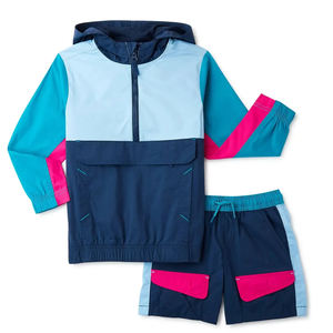 ชุดเซ็ตวินด์เบรกเกอร์ลำลองสไตล์วินเทจสำหรับผู้ชายไซส์พลัส เหมาะสำหรับฤดูใบไม้ผลิ ออกกำลังกาย ผ้าซาตินระบายอากาศได้ดี สำหรับกิจกรรมกลางแจ้ง - Product Image 4