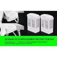 Batterie au lithium-ion intelligente Phantom Professional Intelligent Flight avec 4K UHD pour DJI Phantom 4/4RTK, pièces et accessoires pour drones