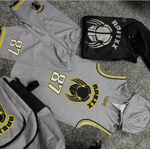 Uniforme de Baloncesto Sublimado Personalizado Unisex, 100% Poliéster, Tejido Transpirable, Ajuste Cómodo, Diseño y Logotipo Personalizables - Product Image 6