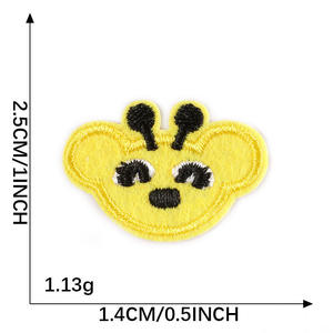 Factory Price Wholesale Custom Embroidery Patches Iron On Rocket Graphic Badge 3D Embroidered Fabric Patch for Hats Bags <b>Jackets</b> - Product Image 6