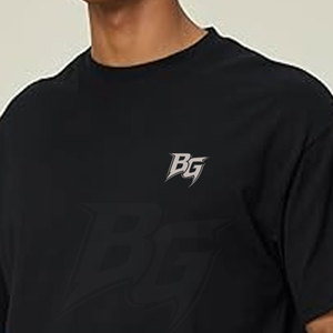 Camiseta Moderna de Corte Cuadrado, 100% Algodón, Tejido Transpirable de Secado Rápido, Corte Relajado, Diseño de Hombros Caídos para un Estilo Casual Urbano - Product Image 5