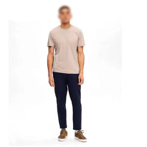 Top Quality Heavyweight Casual Short Sleeve Plain Blank 100%Cotton Fabric Stylish T <b>Shirts</b> - Product Image 6