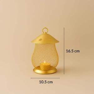 Metal <b>Candle</b> Holder Decorative Home Ornament for Tabletop and Living Room Use Elegant Creative Metal <b>Candle</b> Holder At <b>Cheap</b> Rate - Product Image 1