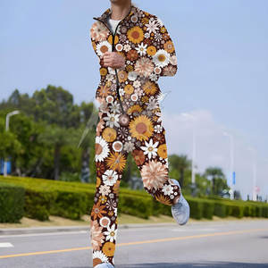 Chándal Deportivo Sublimado para Hombre, Estilo Moderno y Transpirable, Corte Ajustado, Poliéster y Algodón - Product Image 5