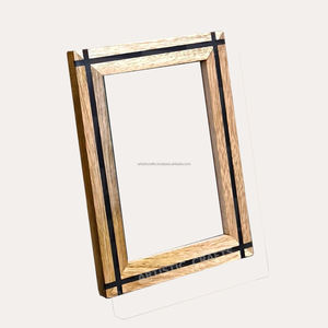 Solid Wood Photo Display <b>Frame</b> Creative Eco-Friendly Tabletop or Wall <b>Mount</b> Display Pack - Product Image 4