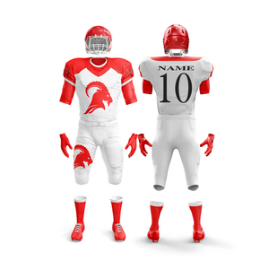 Uniforme de football américain de haute qualité, couleur personnalisée, 100% polyester, uniforme de football américain, vêtements d'équipe - Product Image 5