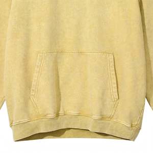 Sweat à capuche d'hiver pour homme Gym Active, motif lettres, 340 GSM, logo frontal, en coton French Terry non doublé, impression numérique - Product Image 5