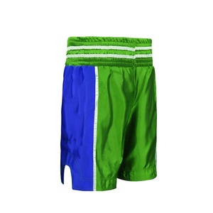 กางเกงมวยไทยพิมพ์ลายคุณภาพสูง เอวยางยืด ระบายอากาศได้ดี ผ้าซาติน กางเกงศิลปะการต่อสู้ สไตล์สตรีทแฟชั่น - Product Image 3