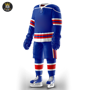 Uniforme de Hockey sobre Hielo Cómodo, Transpirable y Ecológico, Hecho a Medida, Disponible en Stock, 100% Poliéster - Product Image 2