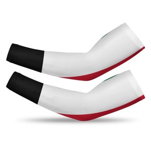 RIFAT SPORTS WEAR Mangas de Ciclismo Blancas, Rojas y Negras con Estampado Digital, Anti-UV, Anti-Sudor, para Hombre, Viscosa/Poliéster, Par, para Exteriores - Product Image 6