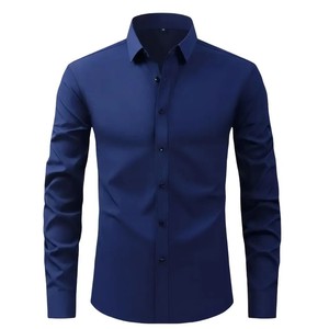 Exclusive Best Quality High Quality Cheap Price Cotton Satin Turn-<b>down</b> Collar Quick Dry Anti-Wrinkle Breathable Single Button - Product Image 6