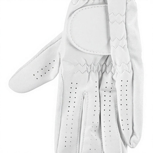 Wholesale Custom Men Custom Logo Breathable PU Leather Golf Gloves for Left Hand New Adult Outdoor Sports Accessory - Product Image 2