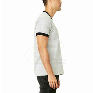 T-shirts pour hommes de qualité supérieure en coton biologique, coupe moderne, tissu doux, coupe confortable et design avant-gardiste - Product Image 5