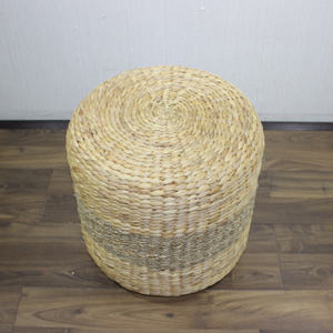 Cojines de Ratán Tejidos a Mano de Alta Calidad, Diseño Artesanal con Función de Almacenamiento que Ahorra Espacio, para Sala de Estar, Dormitorio, Hotel - Product Image 3